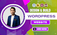 create a custom wordpress website design with responsive SEO optimization