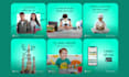 do engaging arabic social media design, social media posts