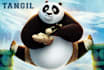 promote logo or text with funny kungfu panda animation video