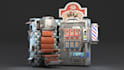 create fully textured stylized 3d models for games or films