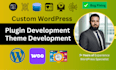 develop or fix custom wordpress plugin or woocommerce plugin