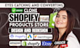 help shopify setup shopify redesign shopify store design cloning