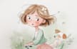 create fantasy watercolor characters and illustrations