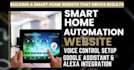 build smart home automation setup website security camera cctv website