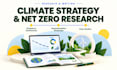 do net zero research, emissions dashboards, decarbonization roadmaps case study
