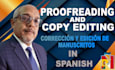 profesionally edit and proofread your spanish book