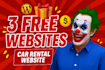 create 3 free websites