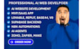 base44 replit lovable supabase n8n ai agent zoho CRM web app mvp automation flow