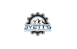 design heavy equipment mechanic mountains logo