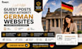 provide quality guest posting for german sites