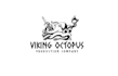 design film company featuring octopus viking theme logo