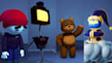 create 3d cartoon style characters