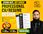 be your cv maker resume maker attractive unique resume redesign