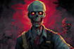 draw creepy zombie character
