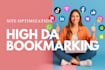 do high da 100 bookmarking SEO backlinks