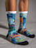 draw digital pattern socks design