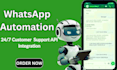 build whatsapp chatbot whatsapp automation whatsapp business API