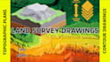 create topographic maps, site plans, contour maps, from survey or gps data
