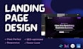 create a modern startup or saas landing page with nextjs