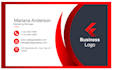 create a someone visting card business card design