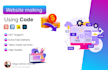 develop a website using HTML, CSS and js in 1 day