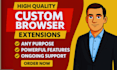 create a chrome extension fast