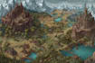 make map illustration map design fantasy map
