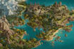 design landscape fantasy map illustration for you