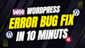 fix elementor bugs, errors and issues on wordpress website, elementor pro help