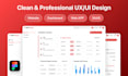 do website, dashboard, web app uiux design