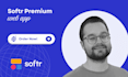 build a professional softr web app with database integration
