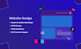 design PSD website or figma web template and do UI UX mockup