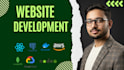do custom website development and saas development as full stack developer