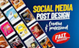 design social media posts and ad creatives
