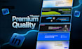 do professional linkedin optimized profile banner, header, cover artwork design
