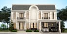 redraw 2d elevation plan,design home exterior,small plot visualization,3d render
