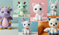 write  crochet pattern,amigurumi pattern,knitting with picture, video tutorial