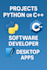 tu aplicación de escritorio o script en python o c con sqlite