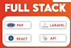 be software developer, portal dashboard php laravel developer react js