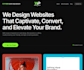 create a professional no code website or portfolio site for small businesses