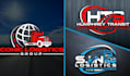 do transport trucking transportation and dispatching logo