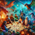 make an dungeons and dragons or illustration