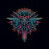 design typeface or typography cyberpunk, futuristic logo