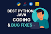 provide best python, java, coding assignment service