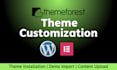 customize your premium themeforest wordpress theme