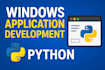 build a custom python desktop application with UI