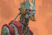 drawing mecha and robot