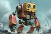design spectacular robots, cyborgs and mechs