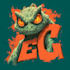 design hooded animal creature character logo