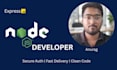 build secure node js rest API with authentication and database